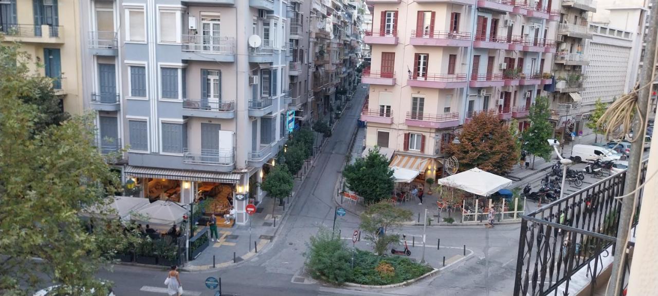 Lovely Apartment In The Heart Of Thessaloniki Center מראה חיצוני תמונה