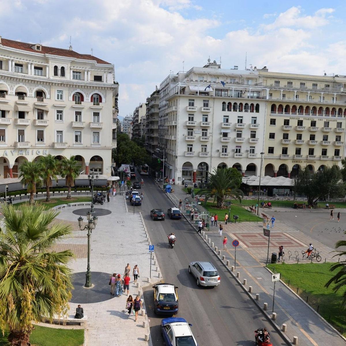 Lovely Apartment In The Heart Of Thessaloniki Center מראה חיצוני תמונה